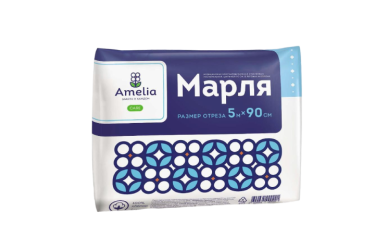 Марля 5м х 90см Амелия