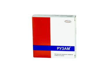 Рузам р-р п/к 0,2мл амп №5