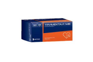 Тримектал МВ 35мг табл п/пл/о с модиф высв №120