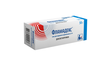 Фламадекс 2,5% гель д/нар прим 50г