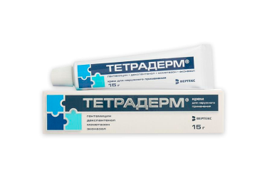 Тетрадерм крем д/нар прим 15г