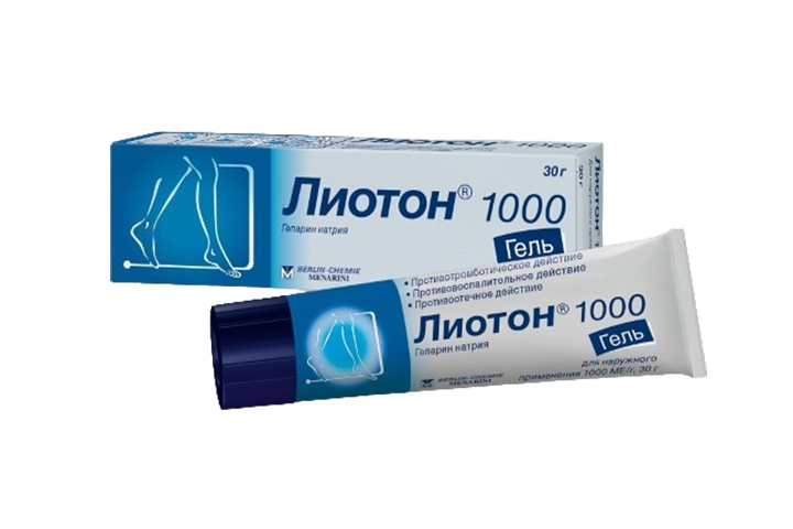 Лиотон 1000 1000МЕ/г гель д/нар прим 30г