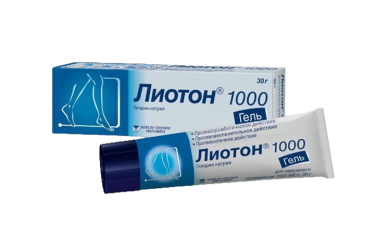 Лиотон 1000 1000МЕ/г гель д/нар прим 30г