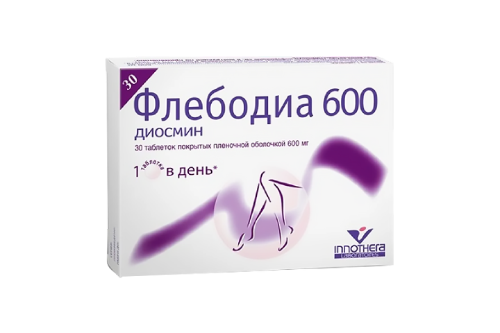 Флебодиа 600мг табл п/пл/о №30