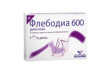Флебодиа 600мг табл п/пл/о №30