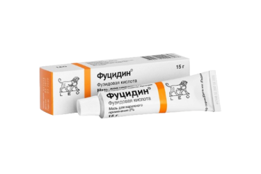 Фуцидин 2% мазь д/нар прим 15г