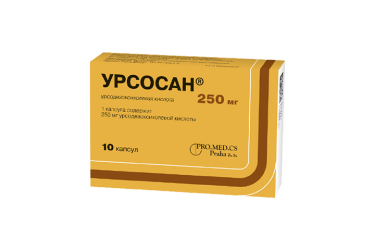 Урсосан 250мг капс №10