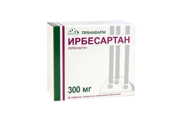 Ирбесартан 300мг табл п/пл/о №30