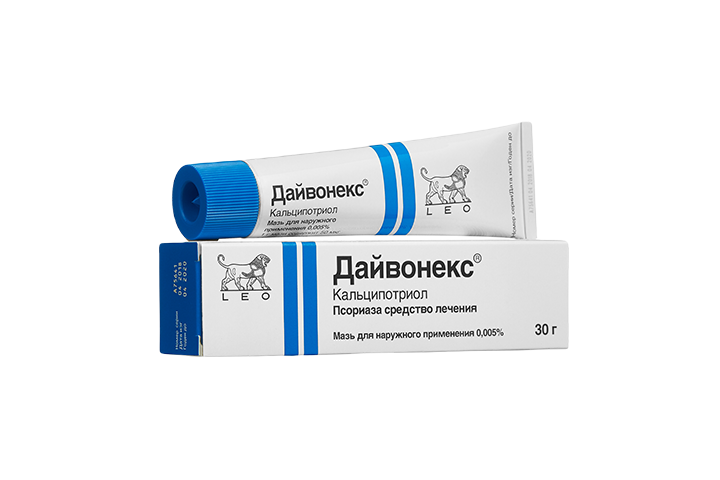 Дайвонекс 50мкг/г мазь д/нар прим 30г