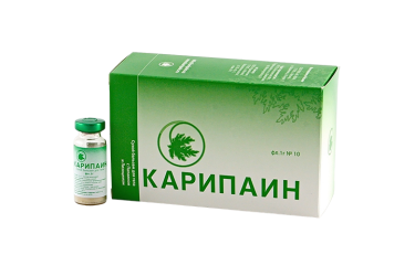 Карипаин сухой бальзам д/тела 1г фл N10