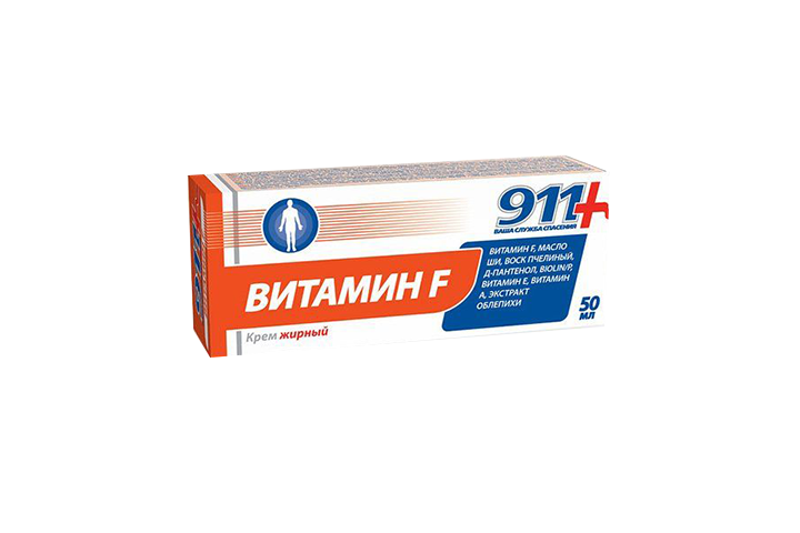 911 Вит F Крем д/тела жирный 50мл