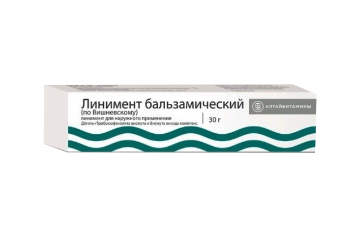 Линимент бальзамический по Вишневскому 30г