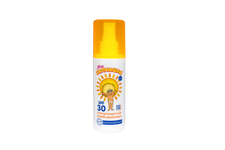 Мое Солнышко Спрей солнцезащит дет SPF30 100мл