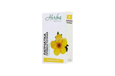 Лапчатка прямостоячая корневища 30г