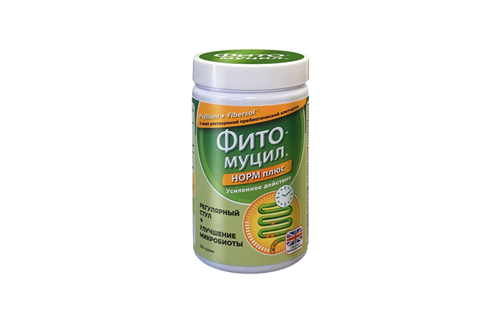 Фитомуцил Норм Плюс  пор д/пр внутрь 250г