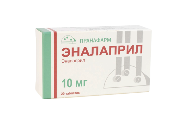 Эналаприл 10мг табл №20