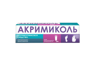 Акримиколь 2% крем д/нар прим 15г
