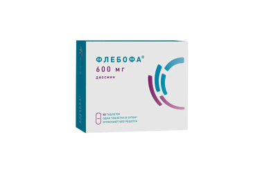 Флебофа 600мг табл №60