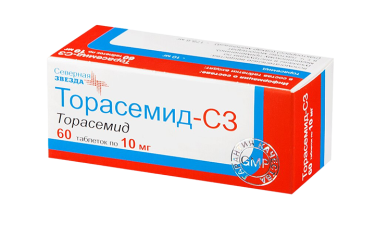 Торасемид-СЗ 10мг №60 таб.