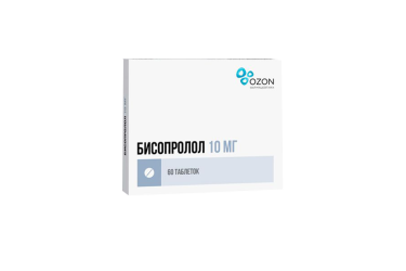 Бисопролол 10мг табл п/пл/о №60