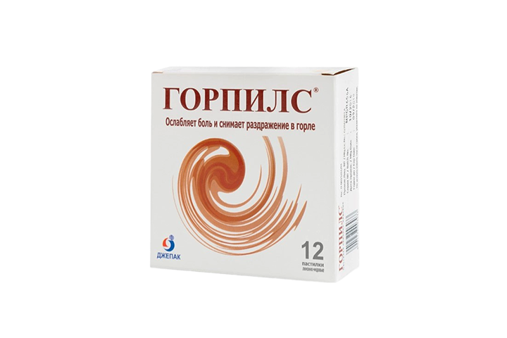 Горпилс пастилки лек №12 мед/лимон