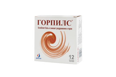 Горпилс пастилки лек №12 мед/лимон