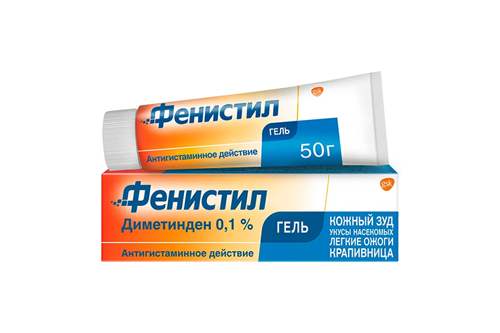 Фенистил 0,1% гель д/нар прим 50г