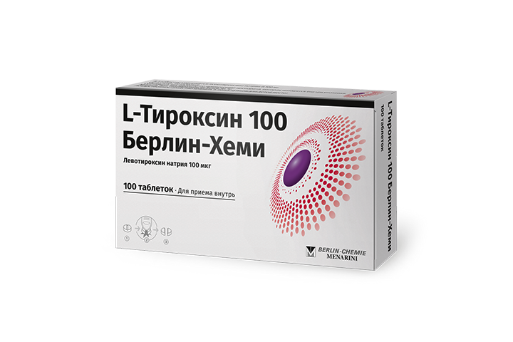 L-Тироксин 100 Берлин Хеми табл №100