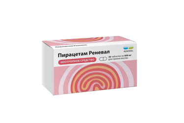 Пирацетам Реневал 800мг табл п/пл/о №30