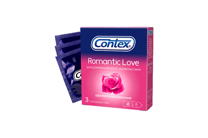 Контекс Презервативы Romantic Love аромат №3