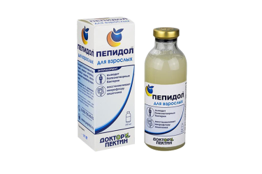 Пепидол ПЭГ д/взр 5% раствор 250мл