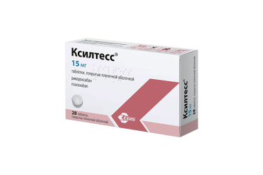 Ксилтесс 15мг табл п/пл/о №28
