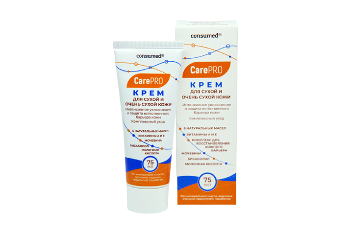 Care PRO Крем д/сухой/очень сухой кожи 75мл Консумед