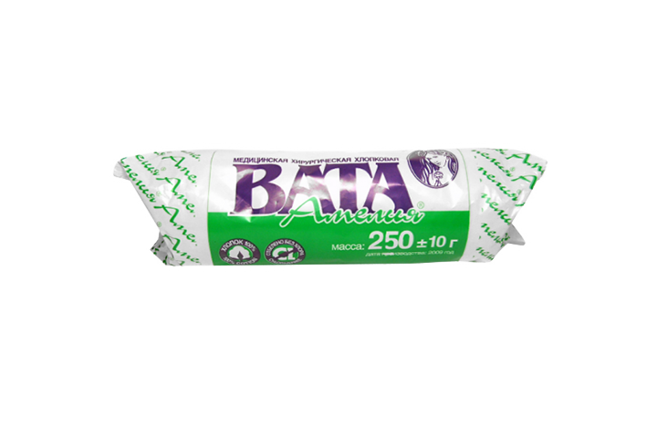 Вата хирург н/с 250г Амелия