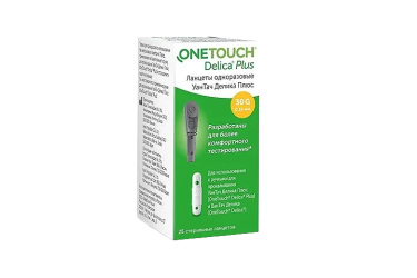 Ланцеты One Touch Delica Plus 25шт