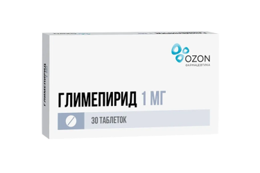 Глимепирид 1мг табл №30