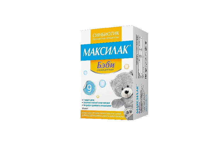Максилак Беби пор д/пр внутрь 1,5г саше №10