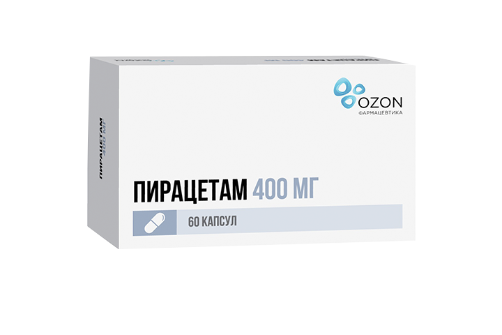 Пирацетам 400мг капс №60