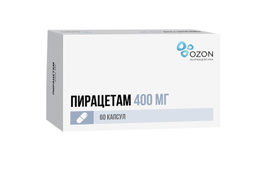 Пирацетам 400мг капс №60