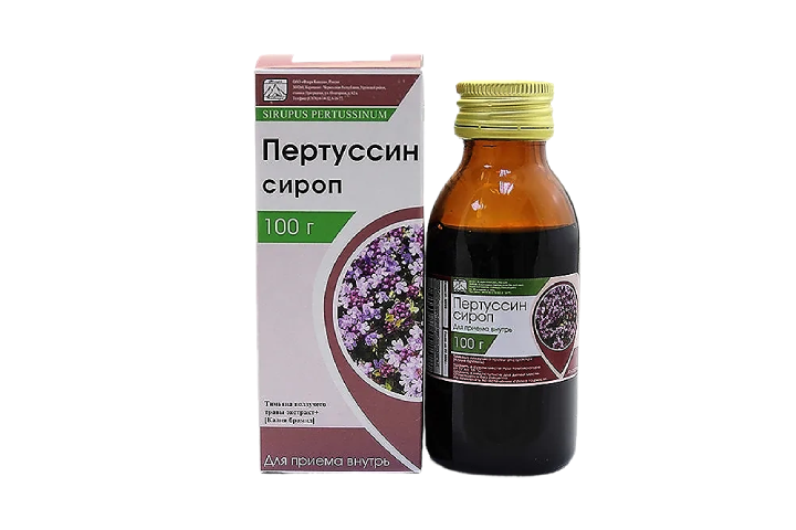 Пертуссин сироп д/пр внутрь 100г фл/пласт №1 инд/уп