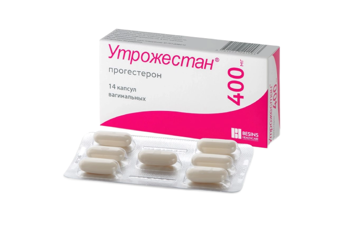 Утрожестан 400мг капс ваг №14