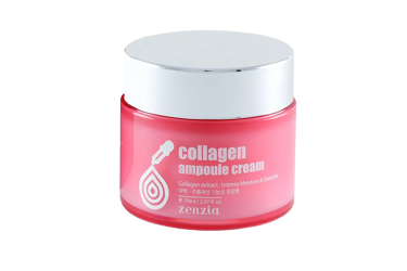 Zenzia Collagen Ampoule Cream Крем с коллаген 70мл