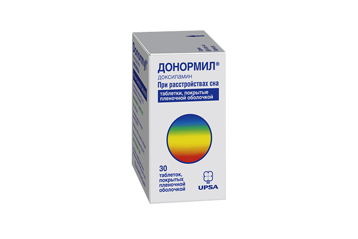 Донормил 15мг табл п/пл/о №30
