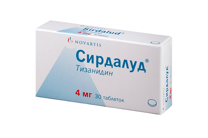 Сирдалуд 4мг табл №30
