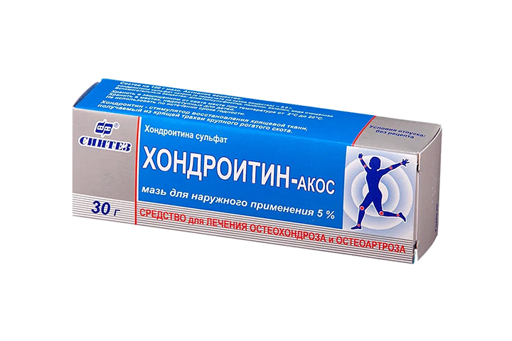Хондроитин-АКОС 5% мазь д/нар прим 30г