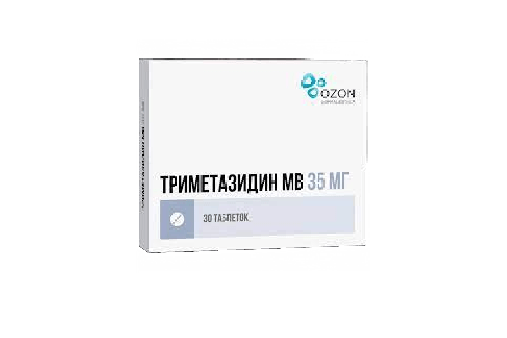 Триметазидин МВ 35мг табл п/пл/о пролонг №30