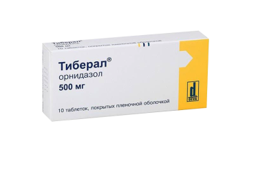 Тиберал 500мг табл п/пл/о №10
