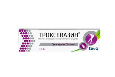 Троксевазин 2% гель д/нар прим 100г