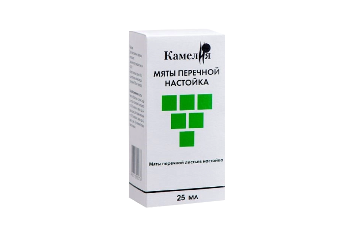 Мяты перечной настойка 25мл инд/уп