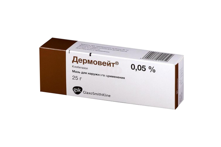 Дермовейт 0,05% мазь д/нар прим 25г